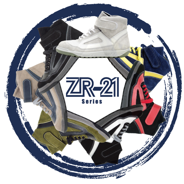 青木安全靴 ワークシューズ ZR-21 メンズ ホワイト 27.0 cm - 3
