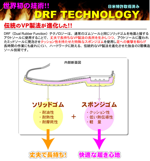 炎に強い安全靴